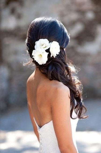 peinado espectacular de novia