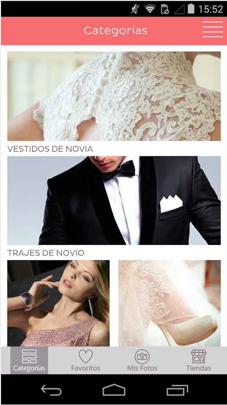 app vestidos principal