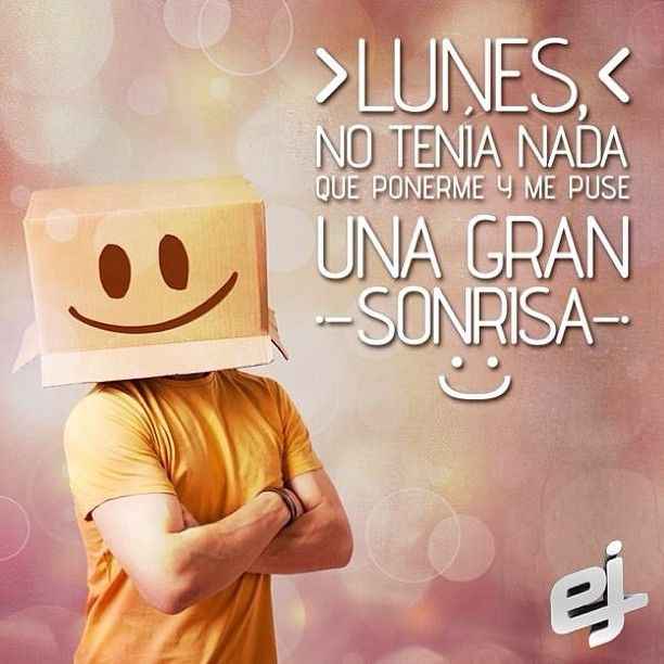 sonrisa de lunes