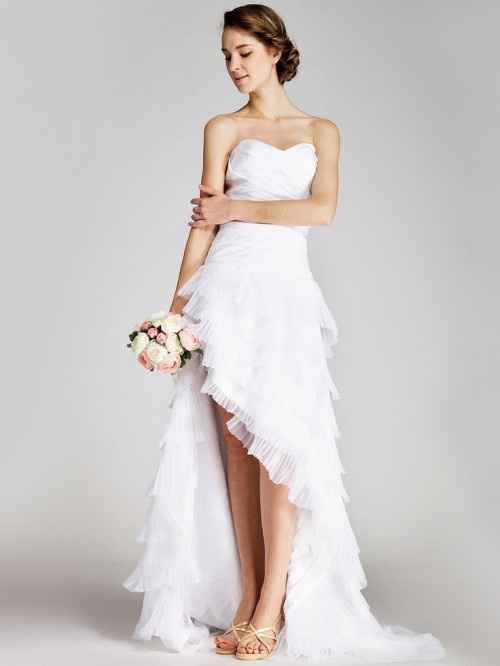 vestido novia playa