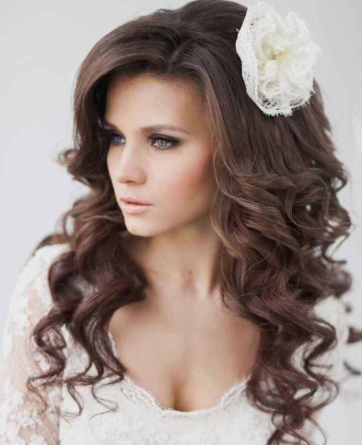 peinado espectacular de novia