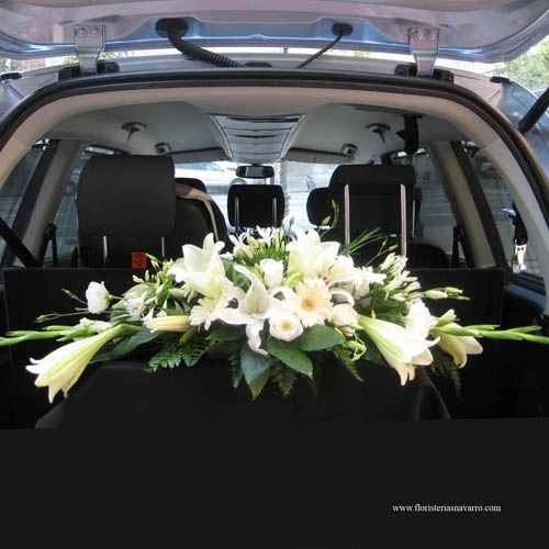 flores coche