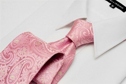 corbata rosa