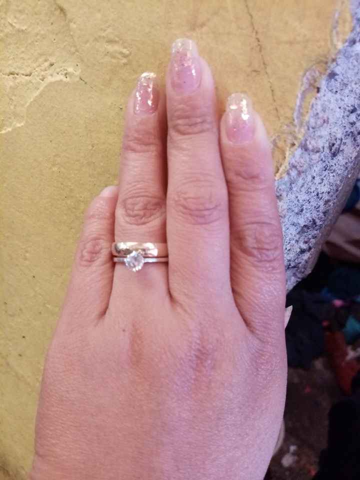 Alianzas y anillo de compromiso junto!!!!! - 1