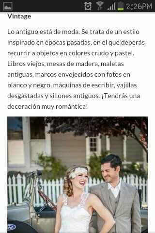 Mi estilo de boda vintage - 1