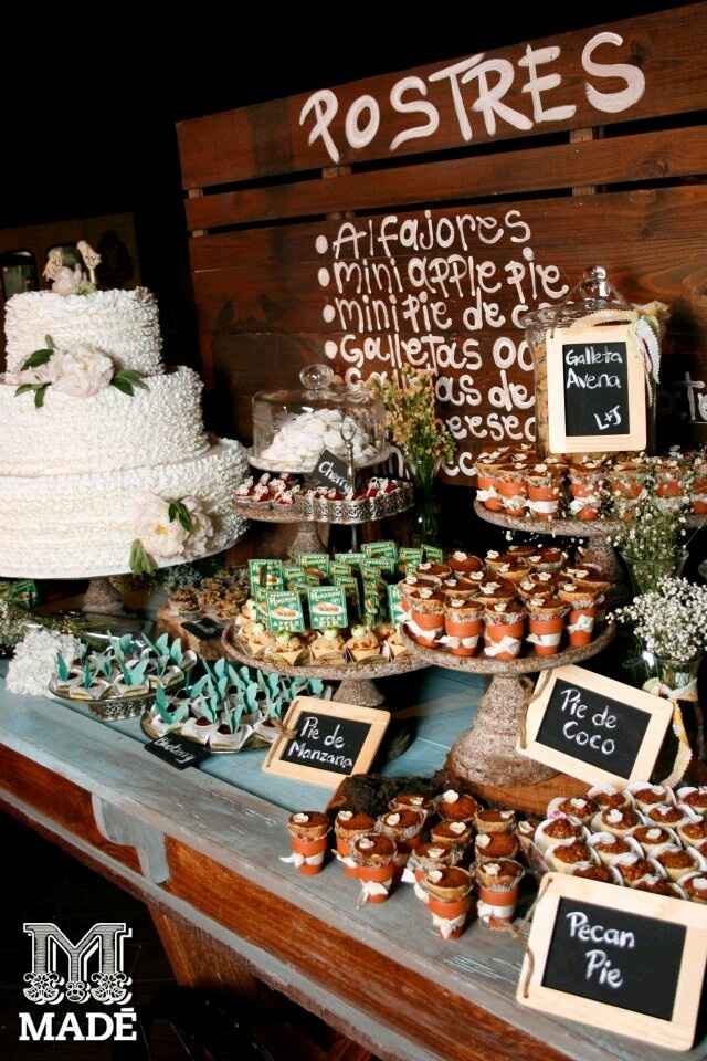 Enamorada del tema de nuestra boda i&j.  vintage rustico - 9