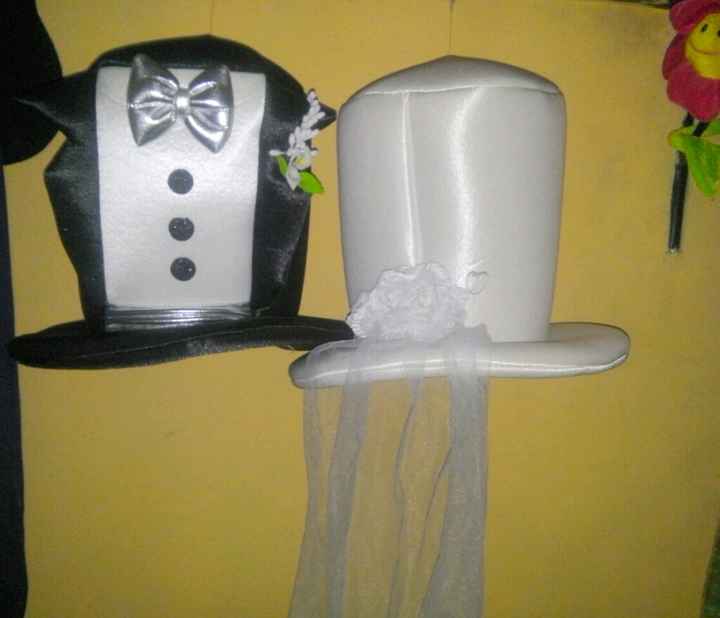 Sombreros bride & groom. avances i&j - 1