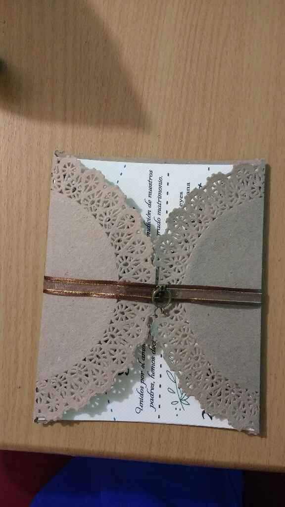 Sus invitaciones de boda son... - 1