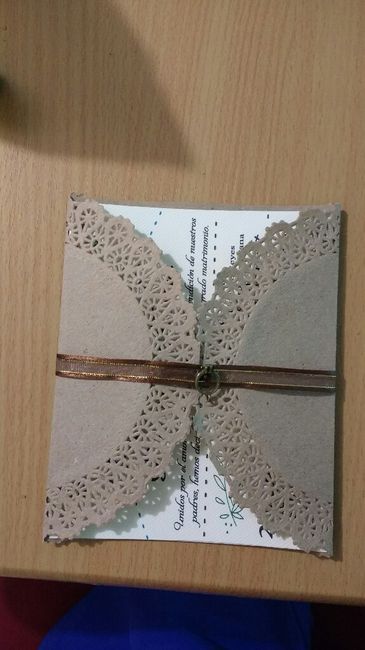 Sus invitaciones de boda son... - 1