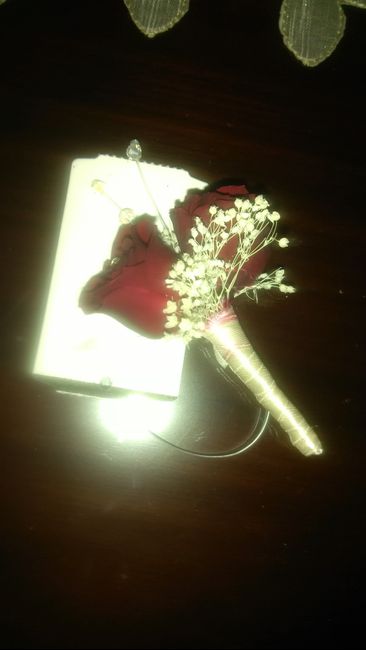 Cómo será el boutonier para sus novios? - 1