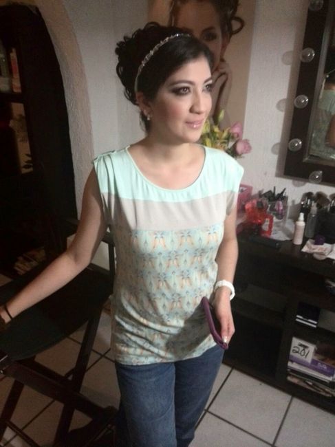prueba maquillaje y peinado