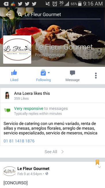 Recomendación banquete le fleur gourmet (mty n.l) - 1