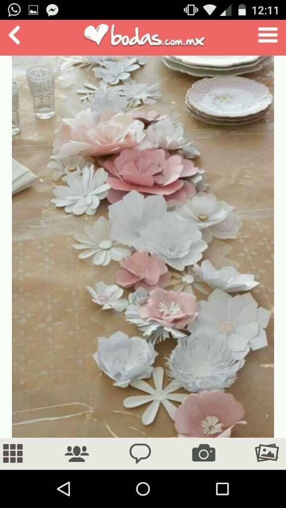 Flores de papel de china - 2