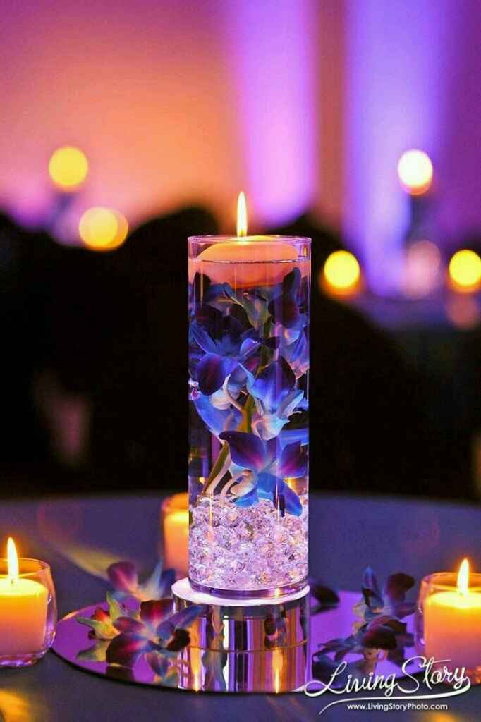 Arreglos de mesa, boda de dia - 6