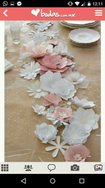 Flores de papel de china - 2