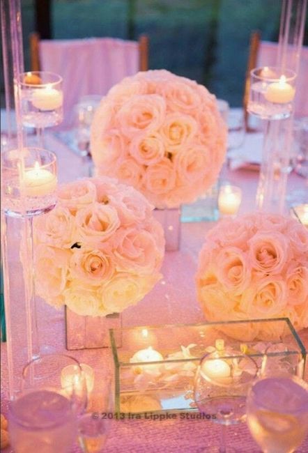 Arreglos de mesa, boda de dia - 5