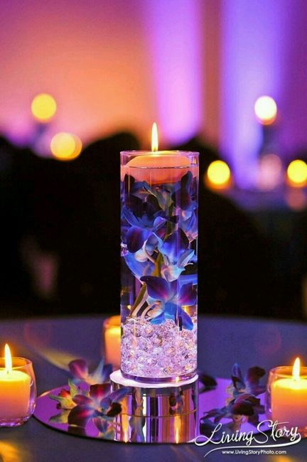 Arreglos de mesa, boda de dia - 6