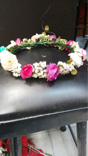 Flores en el peinado! - 1
