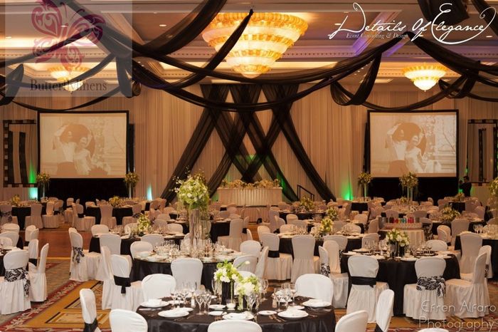 Decoración Salón Telas