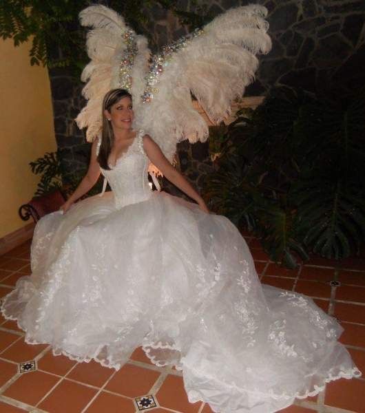 Novia con Alas