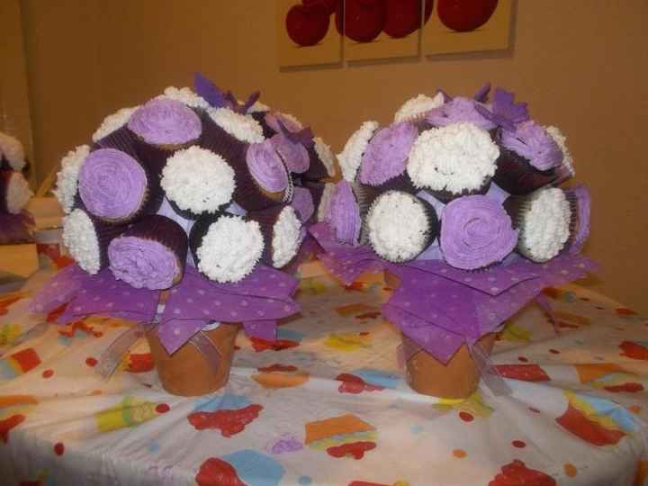 Centro de mesa comestible