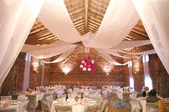 Decoración Salón Telas