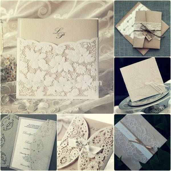Prueba de invitaciones DIY (no le gustaron al novio) - 3
