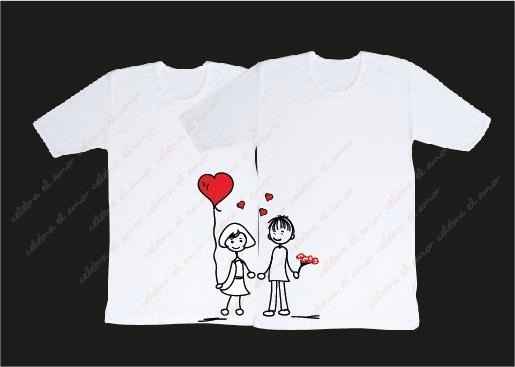 Playera Novios