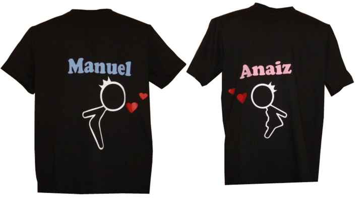 Playera Novios