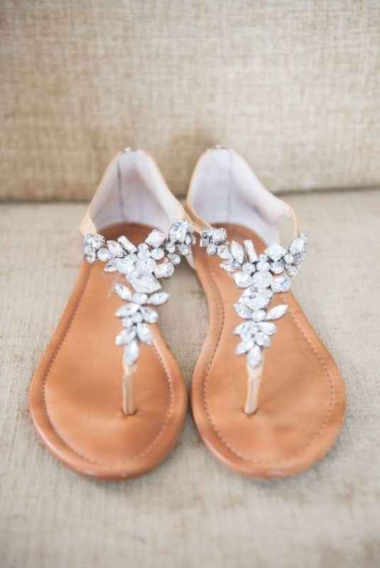 Zapatos para boda a pie de playa - 4