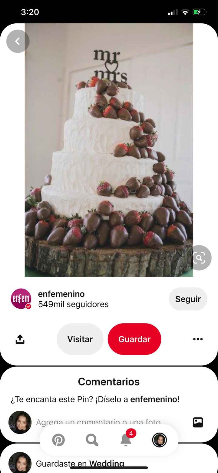 Enamorada del pastel de boda que está aquí dentro👇 - 1