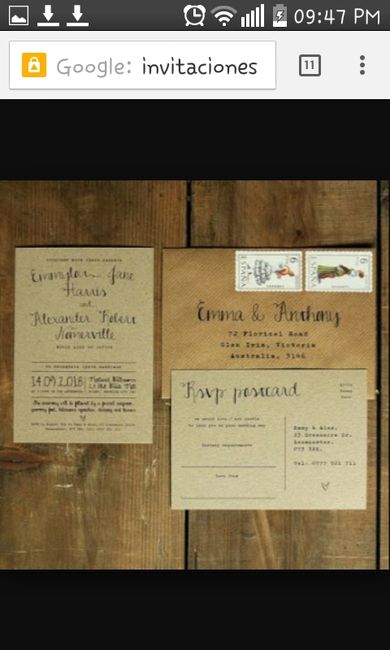 Las mejores ideas de invitaciones para el gran día - 1