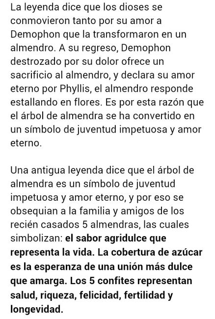 Significado almendras!! - 2