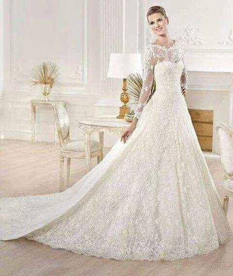 Cauda del vestido de novia - 1