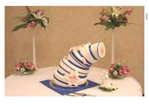 Los pasteles de boda más feos del mundo (humor de puente) - 10