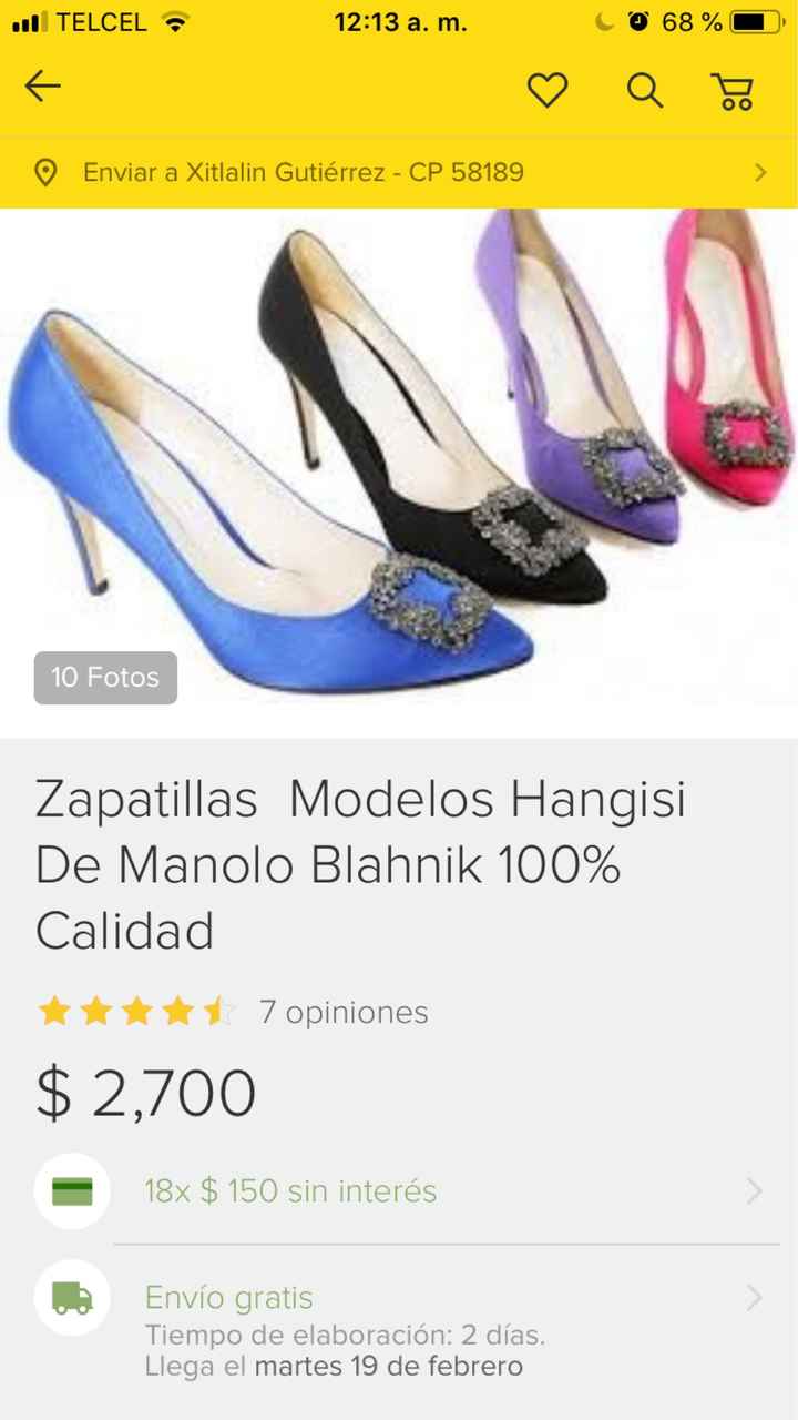 Zapato Manolo Blahnik carisimos - 2