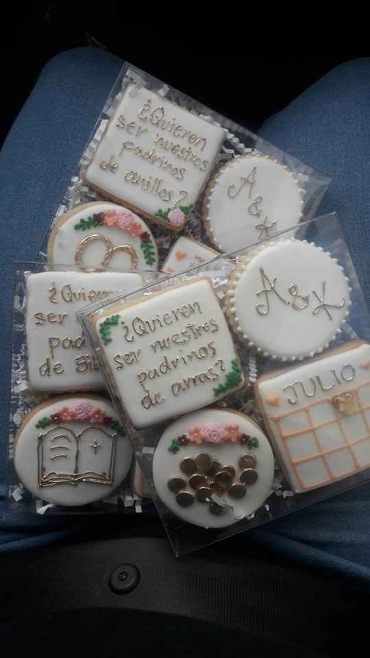 Galletas para padrinos