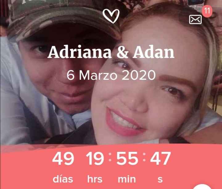" A 50 días de la Boda" - 1