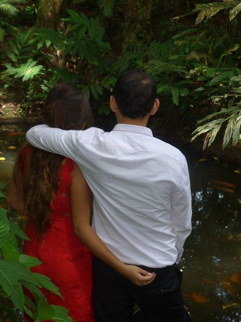 Foticos después de la boda civil  