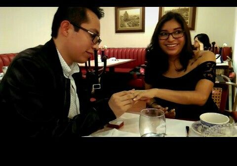 Y ya fue la pedida formal 