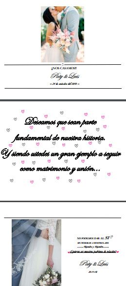 Invitación a Padrinos!!!!   :D