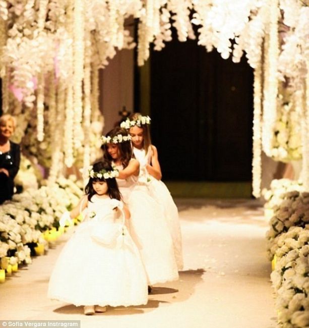 Decoracion en Boda: Sofia Vergara 4