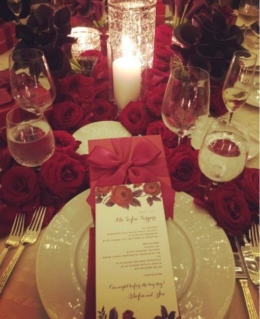 Decoracion en Boda: Sofia Vergara 10