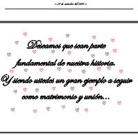 Invitación a Padrinos!!!!   :D