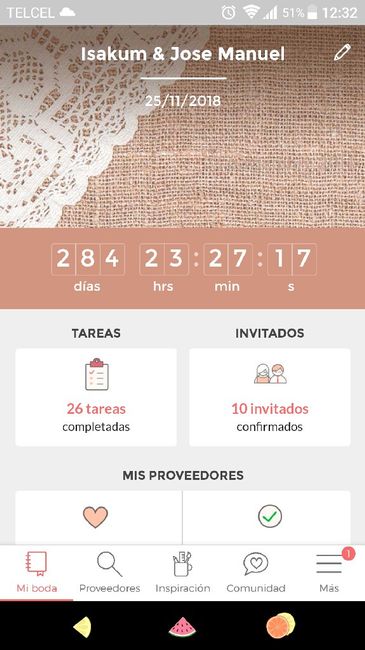 ¡Escribe los días que faltan para tu boda! - 1