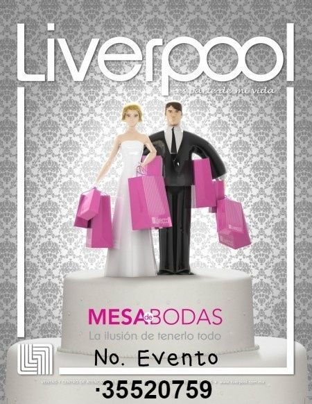 mesa de regalos liverpool