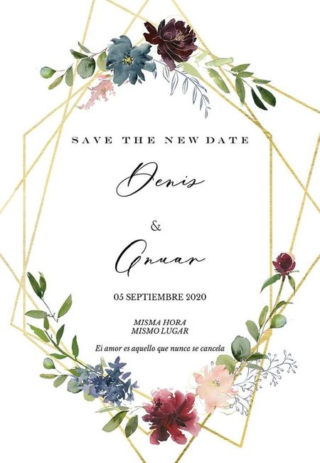Save the new date ♡ 2