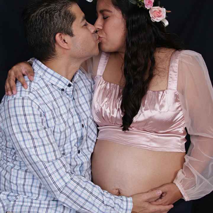 En la dulce espera🤰🏽nuestra sesión de fotos 📸 - 3