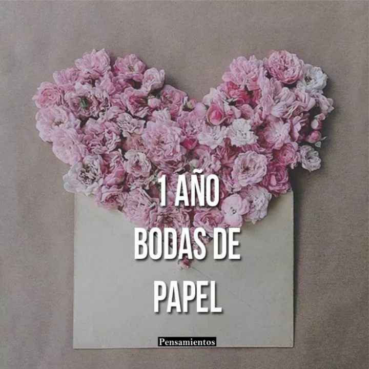 Aniversario de bodas 💑 - 1