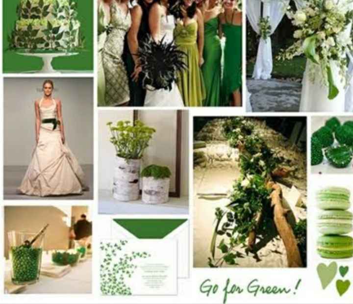 Decoracion en verde 🌈 - 1